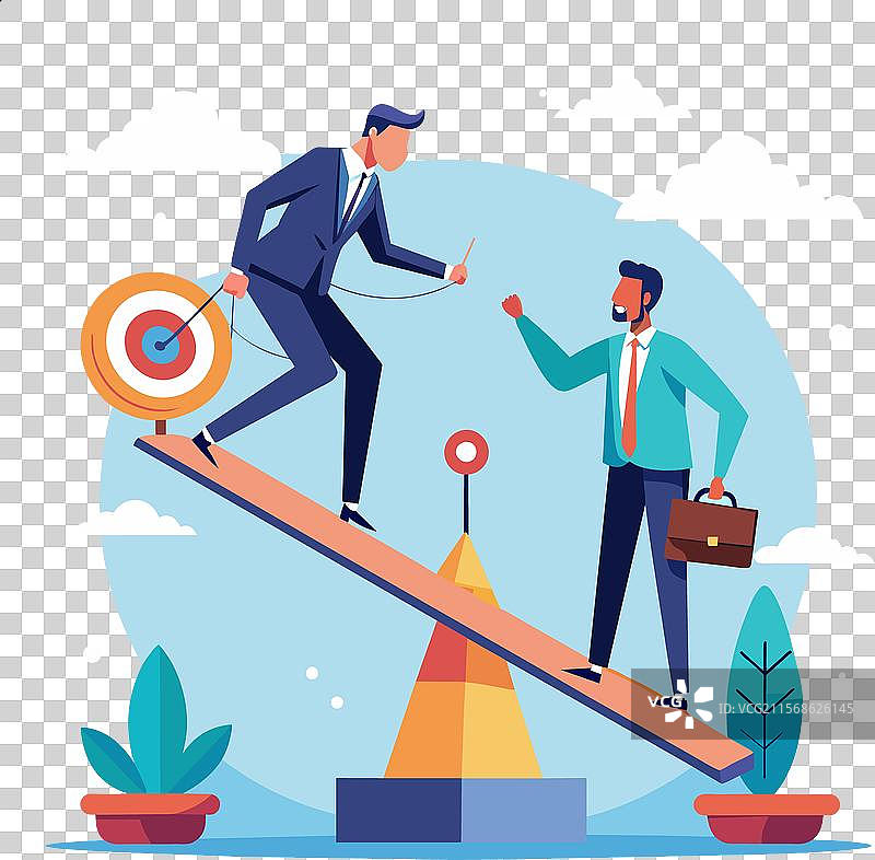 经理支持努力帮助合作伙伴达成目标图片素材