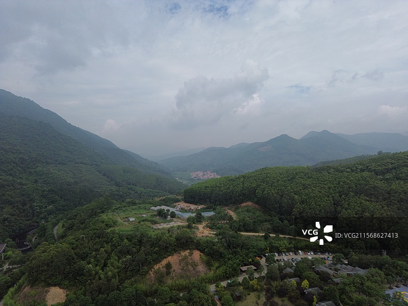 航拍漳州长泰古山重景区图片素材