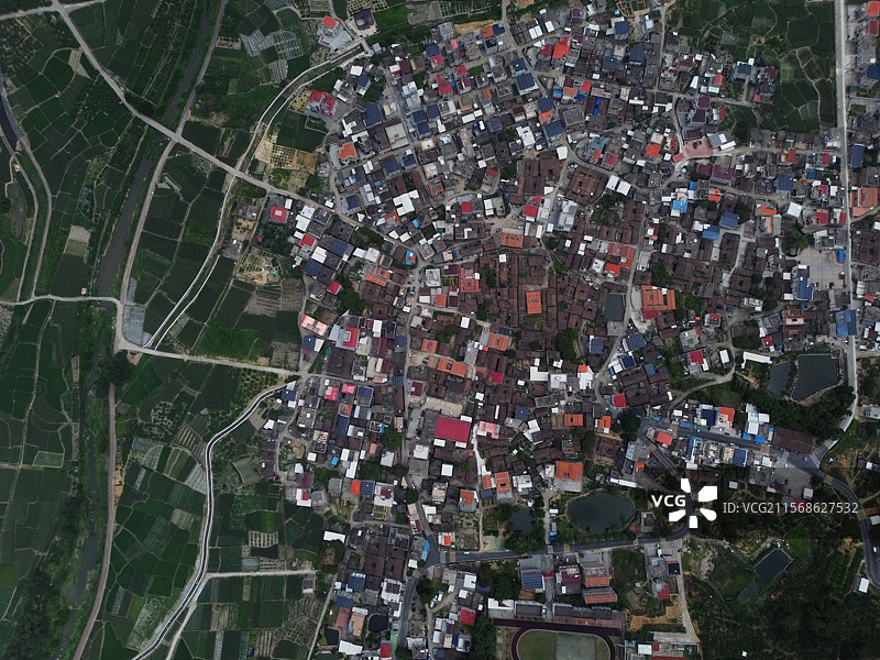 航拍漳州长泰古山重景区图片素材