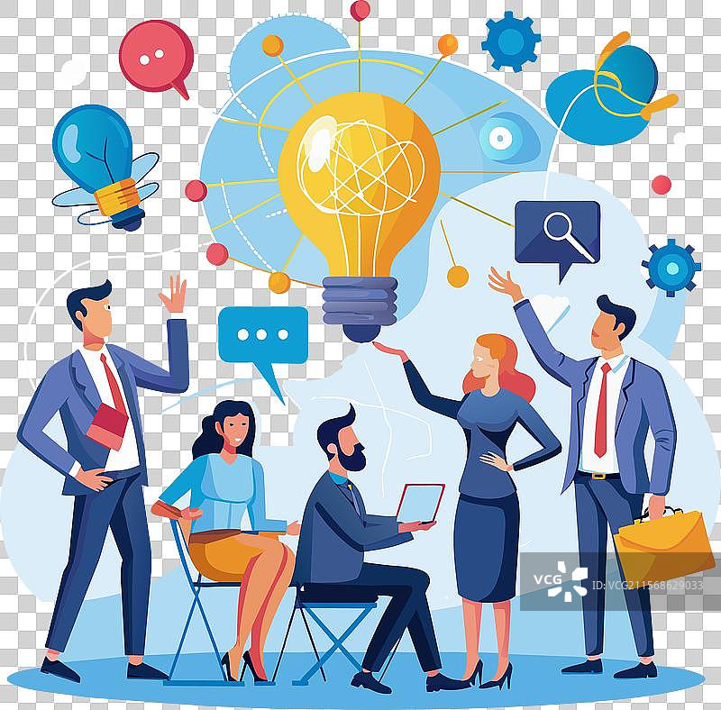 主动与被动思维，混沌与秩序图片素材