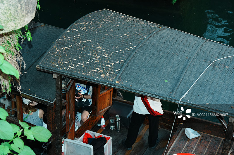 乌镇，江南水乡，西栅景区图片素材