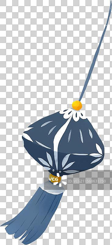 端午节插画元素香囊香袋荷包香包图片素材