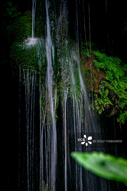 湖北郧西龙潭河里环境优图片素材