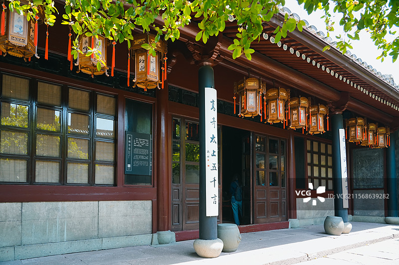 东明草堂  浙江省宁波市天一阁博物院图片素材