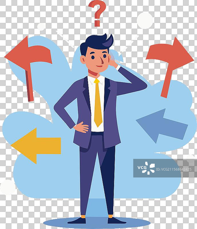 困境或道德冲突的分歧图片素材