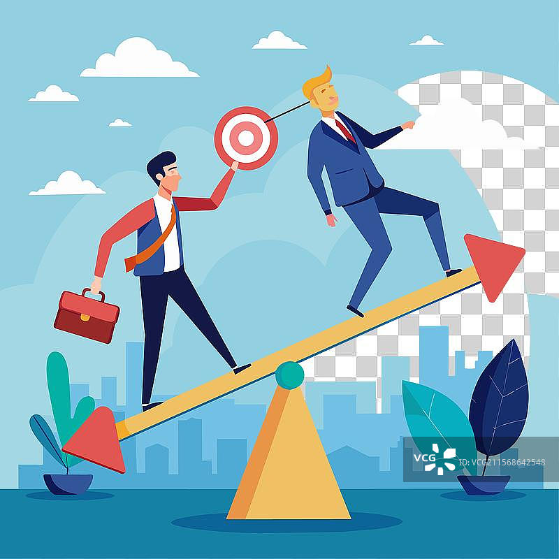 经理支持努力帮助合作伙伴达成目标图片素材
