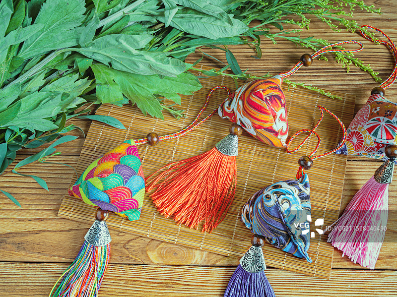 端午香囊图片素材