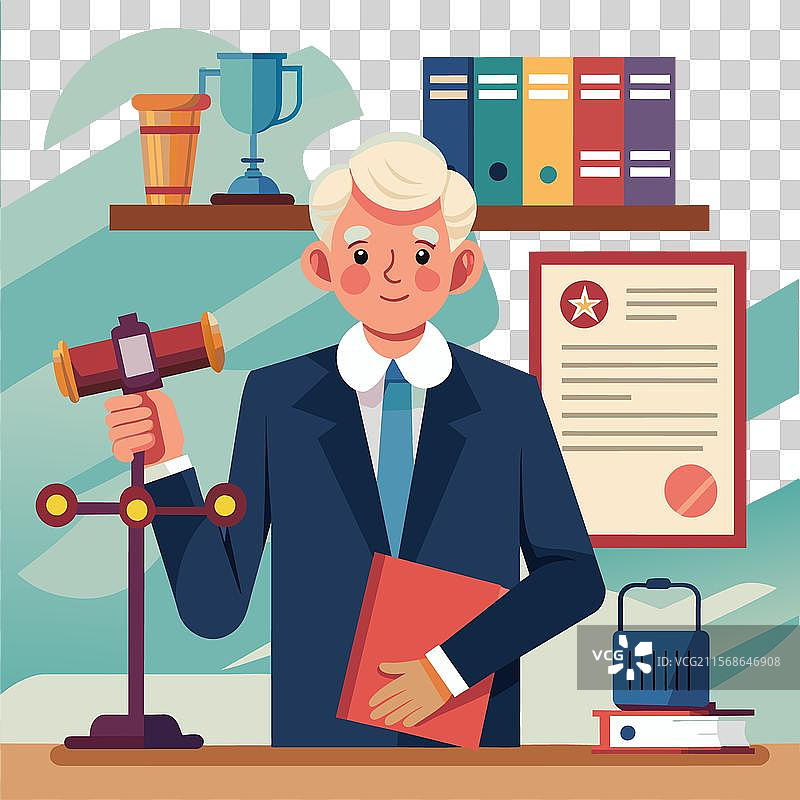 法律文件律师或法庭专业人士图片素材