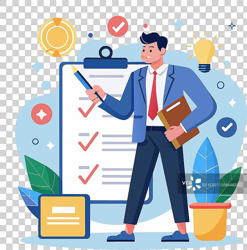 编写商业步骤程序或发展计划图片素材