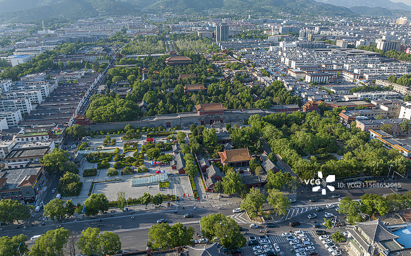山东省泰安市岱庙景区图片素材