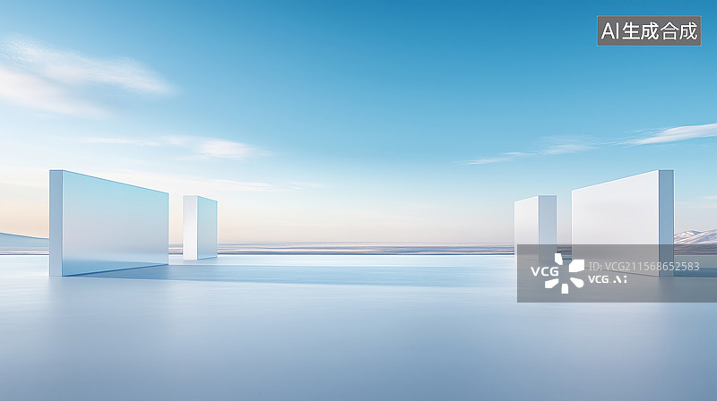 【AI数字艺术】汽车广告背景图 抽象山峦图片素材