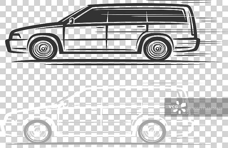 旅行车的标志图片素材