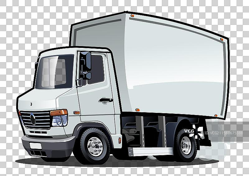 卡通货运卡车图片素材