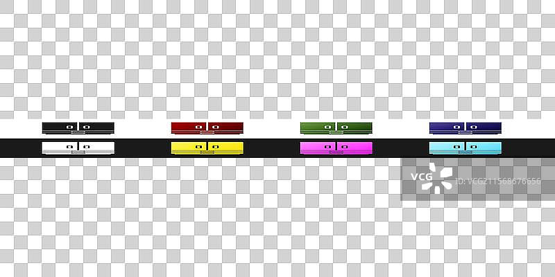 衣柜图标，黑白色调独立设计图片素材