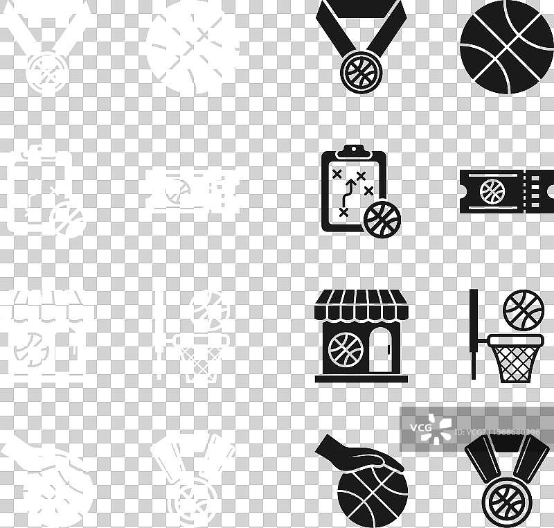 篮球比赛门票规划策略图片素材