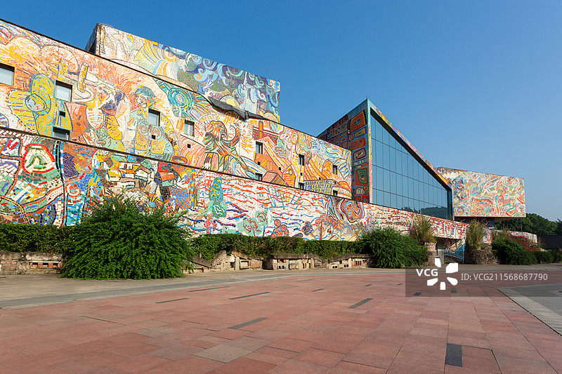 四川美术学院罗中立美术馆图片素材