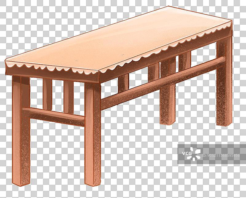 一张长方形桌子元素图片素材