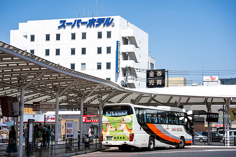 日本奈良街道图片素材