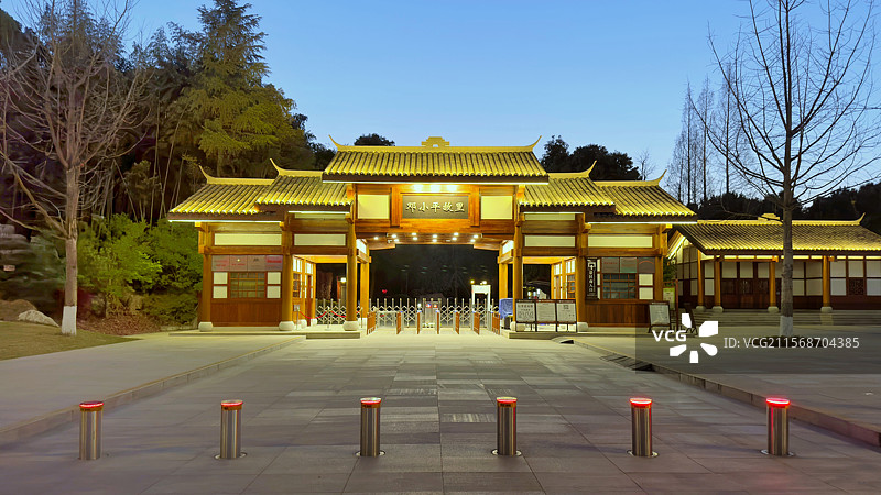 四川广安-邓小平故里图片素材