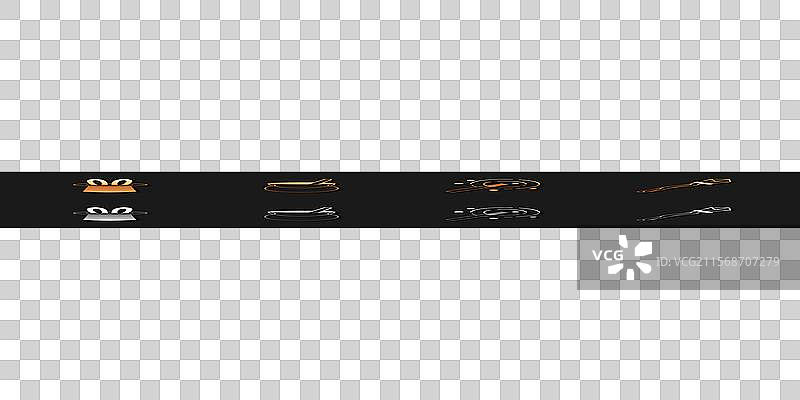 魔术师的帽子和兔耳朵，女巫的锅图片素材