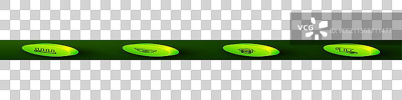 设置等距线路由器和Wi-Fi信号运动图片素材