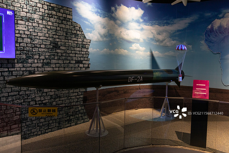 浙江嘉兴平湖中国航天科普馆DF-2A图片素材