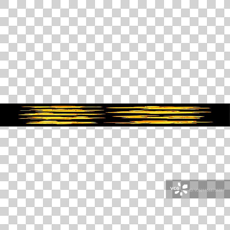 卡通火热的熔岩场景图片素材