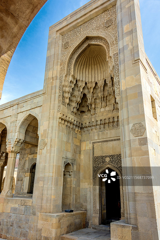 阿塞拜疆巴库古城希尔凡宫图片素材