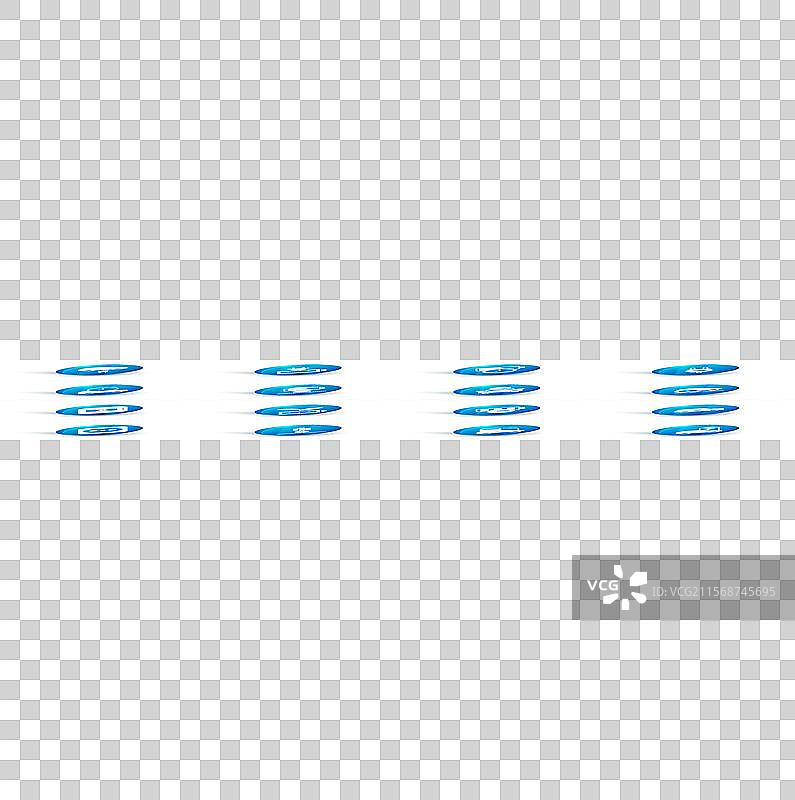 设置电池充电电源节能插头叶片图片素材