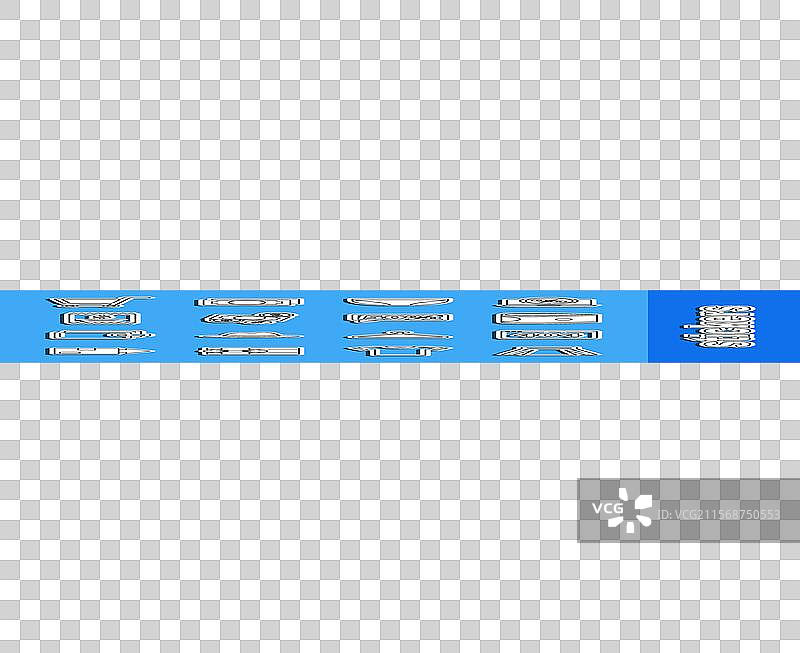 设置带有404错误的纸堆线裙页面图片素材