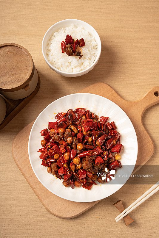 歌乐山辣子鸡图片素材