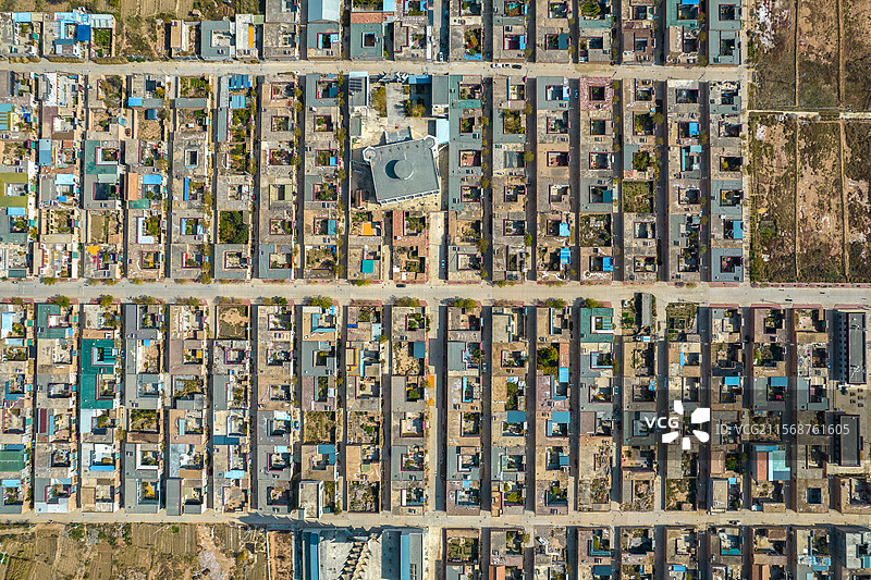 中国青海省海东市循化县航拍图片素材