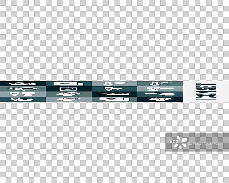 高人体温度检测数字仪器图片素材