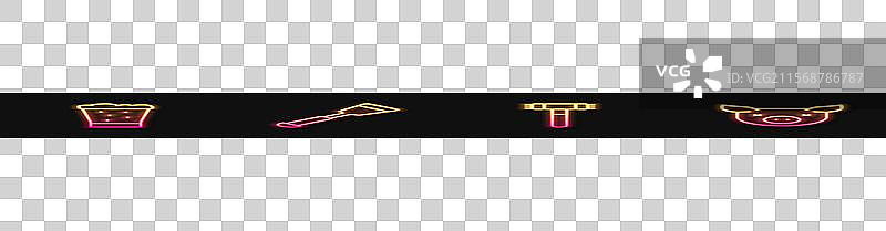 厨房用具：锤子、啤酒杯、铲子等图片素材