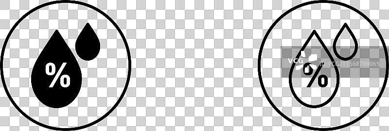 湿度图标图标集图片素材