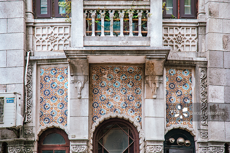 上海虹口区多伦路文化名人街，孔公馆孔祥熙寓所图片素材