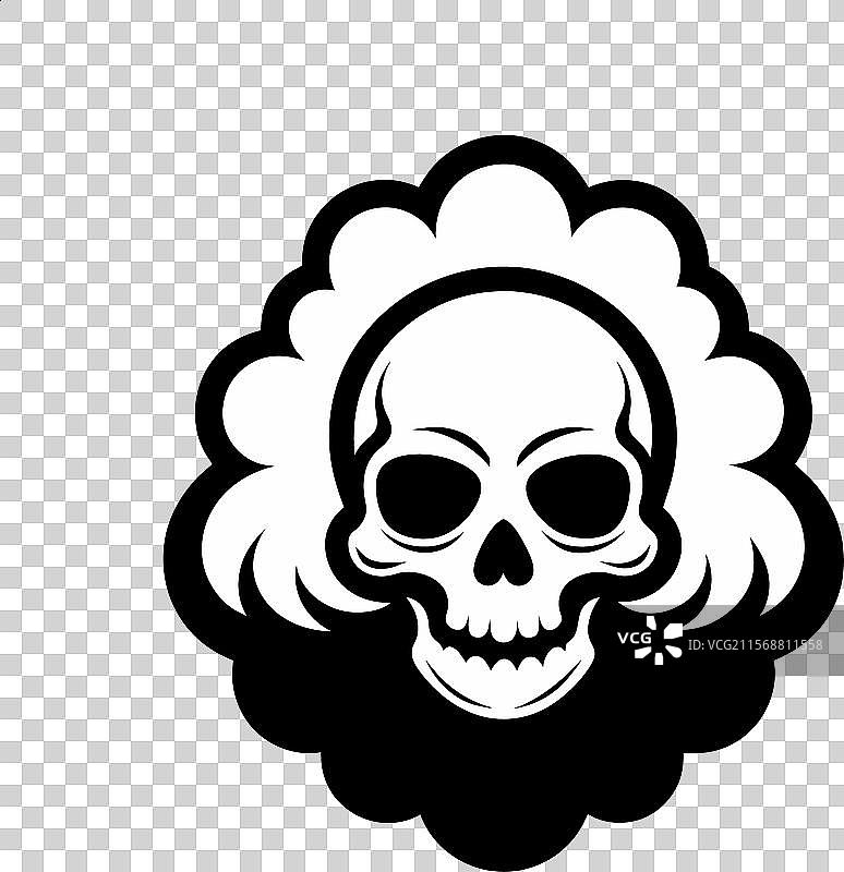 骷髅标志图片素材