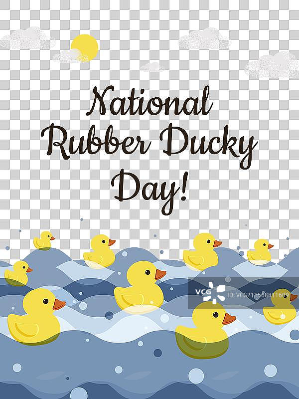 全国橡皮鸭日图片素材