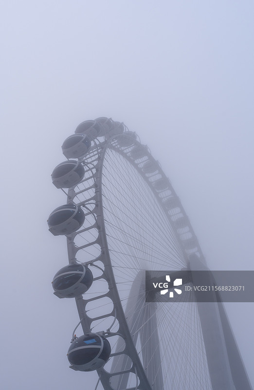 青岛极地海洋世界摩天轮图片素材