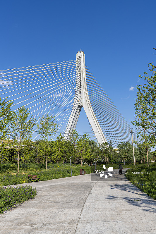 京新上地桥图片素材