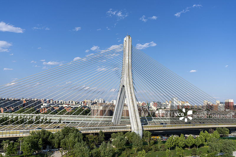京新上地桥图片素材