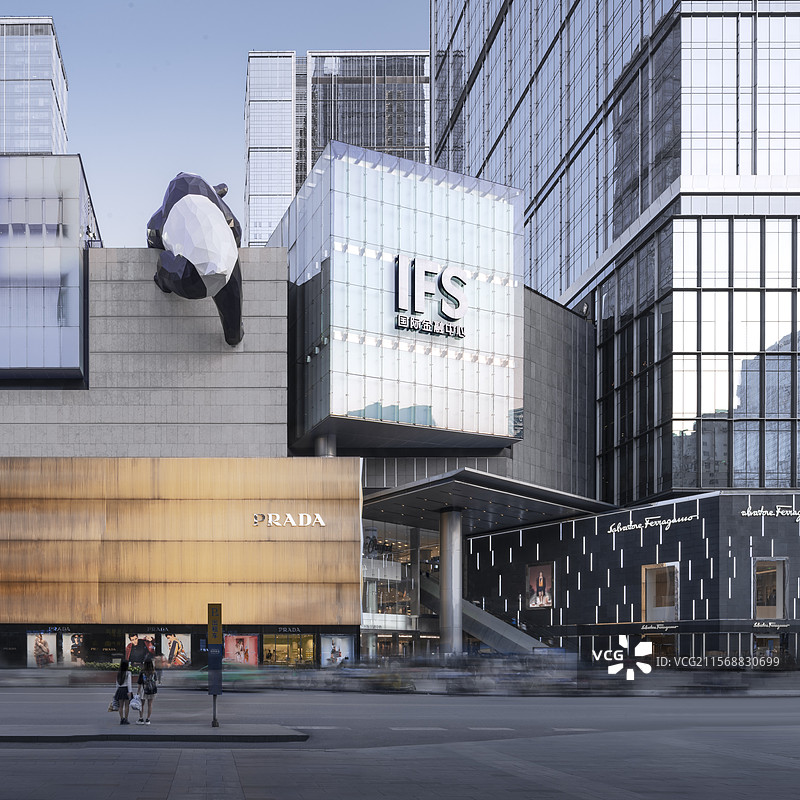 春熙路  国金中心 IFS图片素材