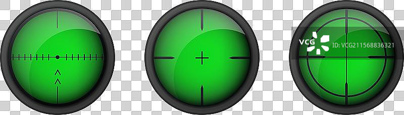 逼真的狙击手瞄准器热成像仪狙击手图片素材