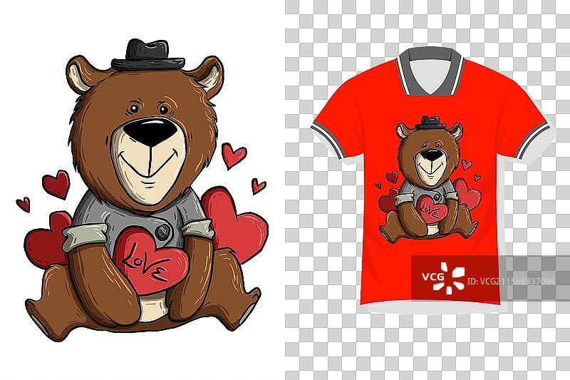 卡通T恤图片素材