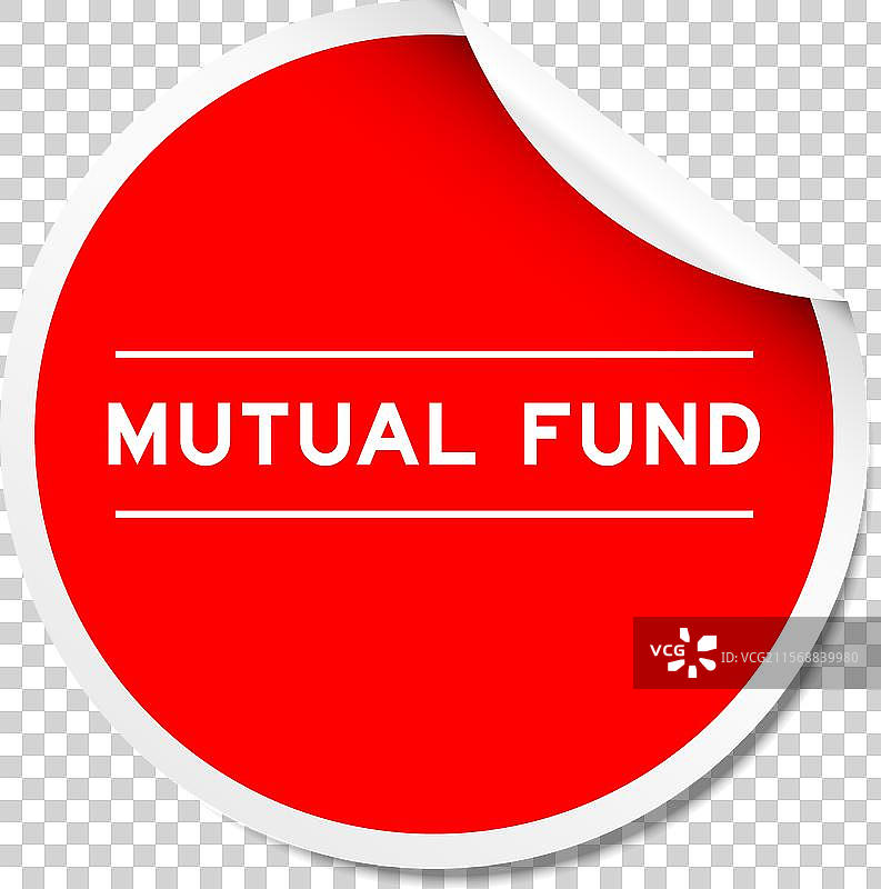 红色剥离贴纸标签，上面写着“互助”图片素材