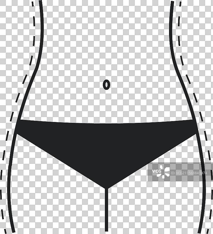 身体代谢脂肪去除图标图片素材