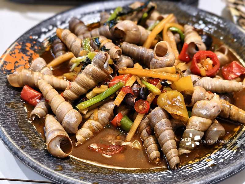南宁特色美食钉螺图片素材