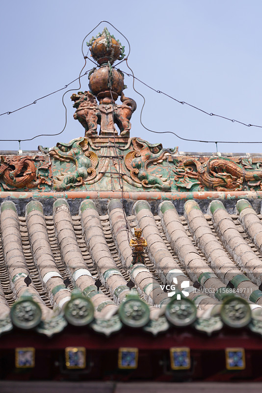 河南省 安阳市 汤阴岳飞庙 宋岳忠武王庙 精忠庙 岳飞庙图片素材