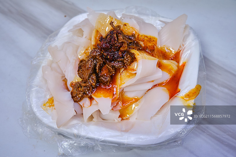 榆林美食碗托图片素材