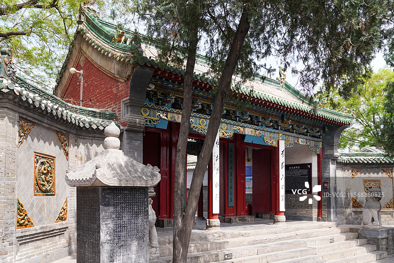 河南省 安阳市 汤阴岳飞庙 宋岳忠武王庙 精忠庙 岳飞庙图片素材